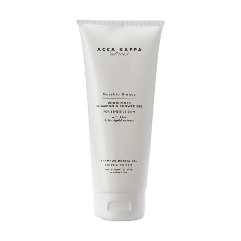 Acca Kappa White Moss Shampoo and Shower Gel 200 ml.