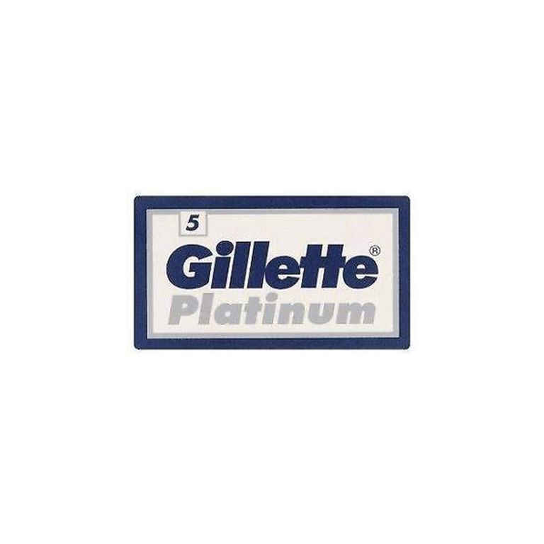 Gillette Double Edge Blade Scheermesjes Platinum (5 stuks)