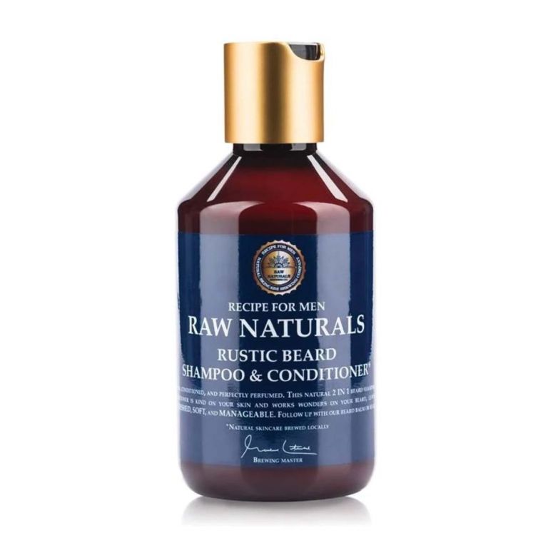Raw Naturals Rustic Beard Shampoo & Conditioner 250 ml.