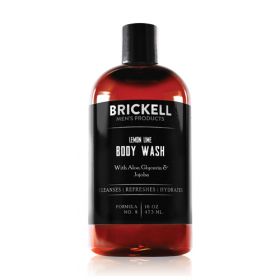Brickell Men's Invigorating Body Wash Lemon Lime 473 ml.