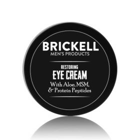 Brickell Men's Restoring Eye Cream Unscented 15 ml.
