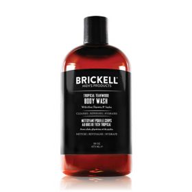 Brickell Men's Tropical Teakwood Body Wash 473 ml.
