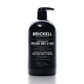 Brickell Men's All in One Wash Evergreen 473 ml.