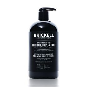 Brickell Men's All in One Wash Spicy Citrus 473 ml. 