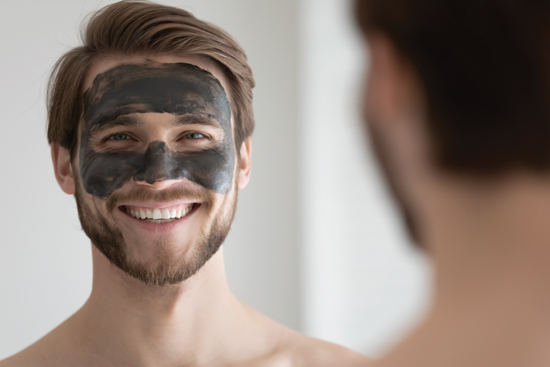 gezichtsmasker voor mannen