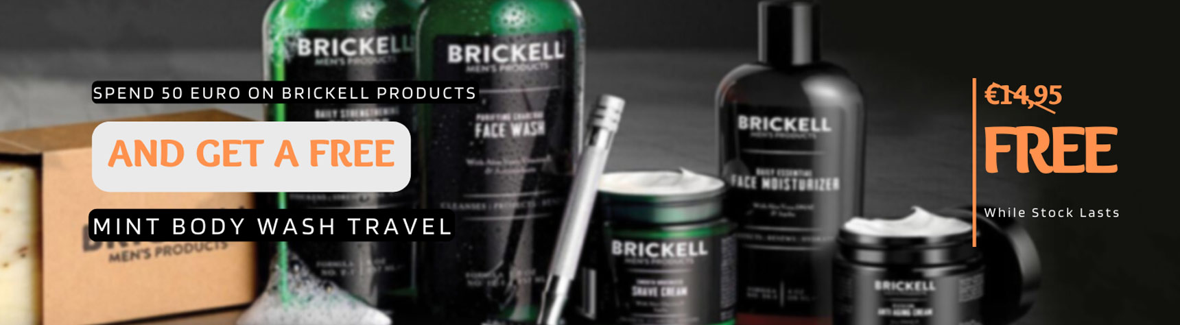 Brickell Men's Products Actie Deal
